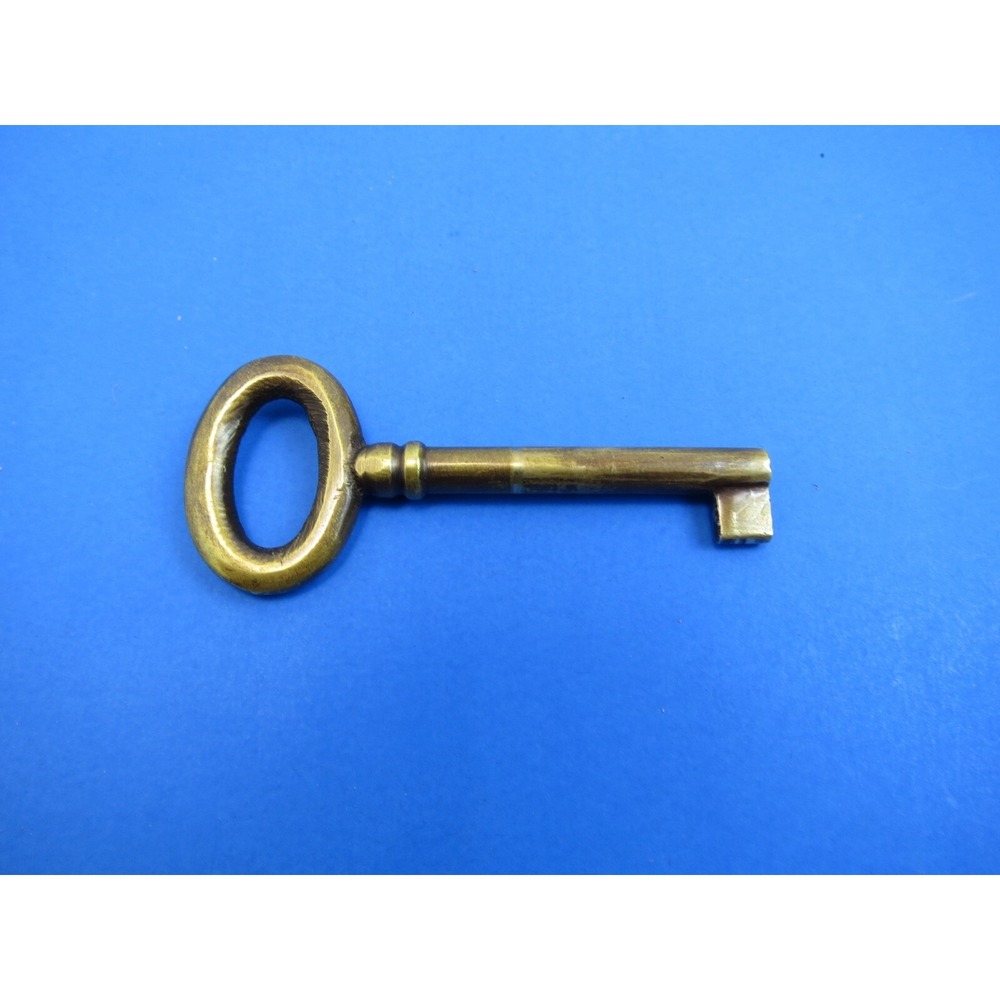 Brushed Copper Color Skeleton Key 2.75" Vintage Style Collectible Key